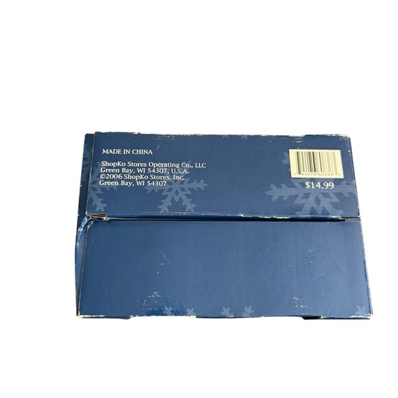 Vintage HIDDEN VALLEY SNOWMAN MUGS Hand Painted CAMBRIDGE POTTERY set of 4 - Picture 4 of 8